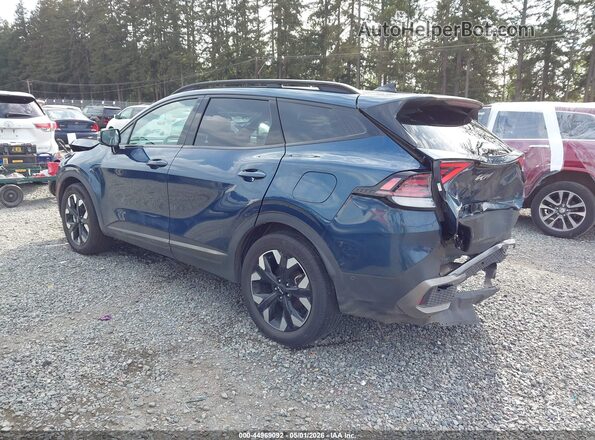 KNDPZDDH9R7127572 2024 KIA SPORTAGE PLUG-IN HYBRID Dark Blue Задня ліва чверть