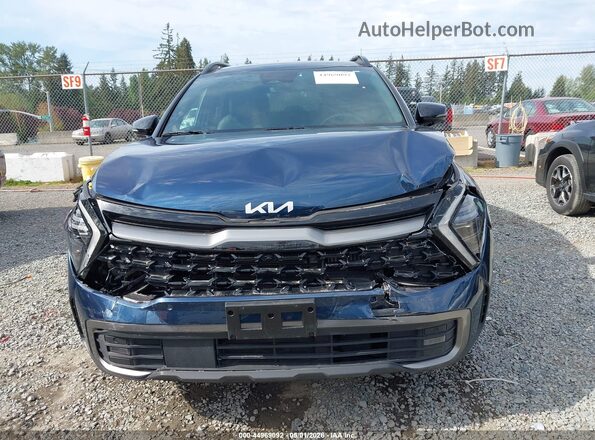 KNDPZDDH9R7127572 2024 KIA SPORTAGE PLUG-IN HYBRID Dark Blue Вид задньої частини салону