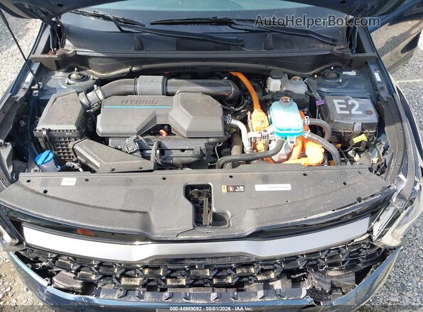 KNDPZDDH9R7127572 2024 KIA SPORTAGE PLUG-IN HYBRID Dark Blue Вид ззаду