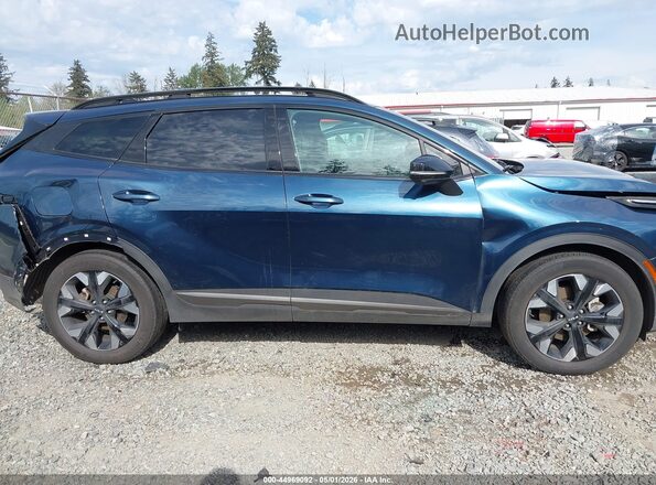 KNDPZDDH9R7127572 2024 KIA SPORTAGE PLUG-IN HYBRID Dark Blue Панорамний вид салону 360°