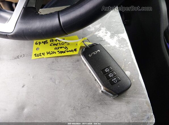 KNDPZDDHXR7122803 2024 KIA SPORTAGE PLUG-IN HYBRID Gray Vista del salpicadero