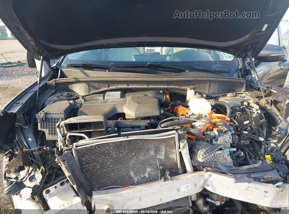 KNDRG4LG0M5024505 2021 KIA SORENTO HYBRID Gray Հետևի տեսք