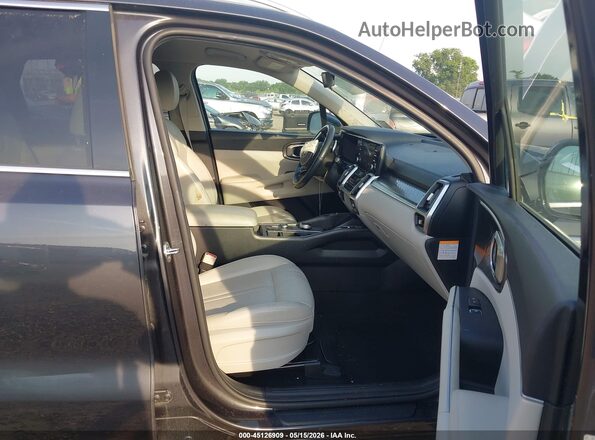 KNDRG4LG0M5024505 2021 KIA SORENTO HYBRID Gray Սալոնի դիմացի տեսք