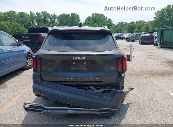KNDRG4LG1N5062858 2022 KIA SORENTO HYBRID Gray 