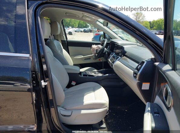 KNDRGDLG0N5117462 2022 KIA SORENTO HYBRID Black Vista interior delantera