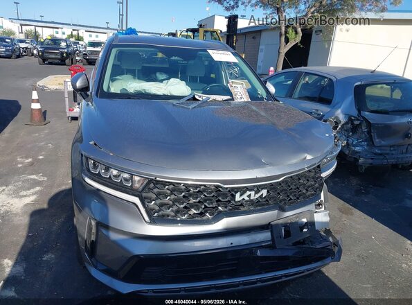 KNDRH4LG6R5259754 2024 KIA SORENTO HYBRID Silver Rear interior view