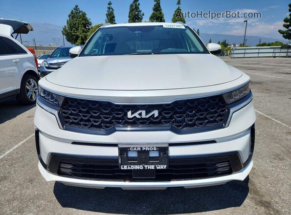 KNDRH4LG9P5216720 2023 KIA SORENTO White Widok z przodu