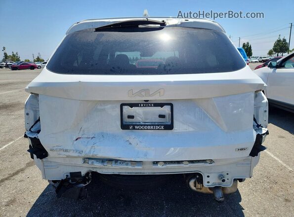 KNDRH4LG9P5216720 2023 KIA SORENTO White Widok z tyłu