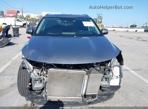 KNDRHDLG1P5175533 2023 KIA SORENTO HYBRID Серый Вид задней части салона