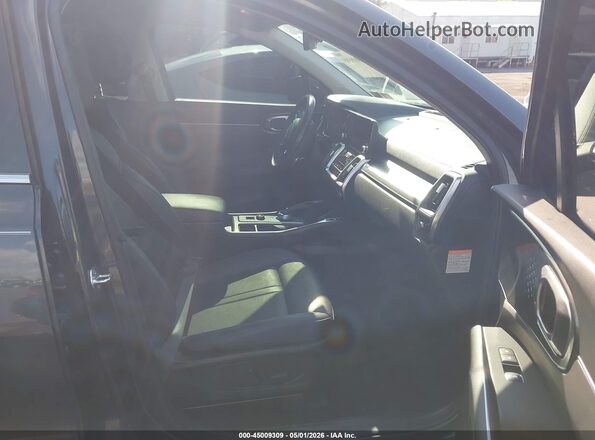 KNDRHDLG4P5177485 2023 KIA SORENTO HYBRID Gray Front interior view
