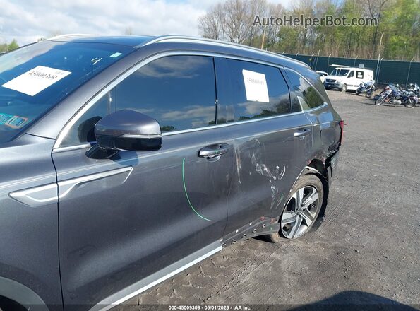 KNDRHDLG4P5177485 2023 KIA SORENTO HYBRID Gray 