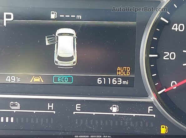 KNDRHDLG4P5177485 2023 KIA SORENTO HYBRID Gray 