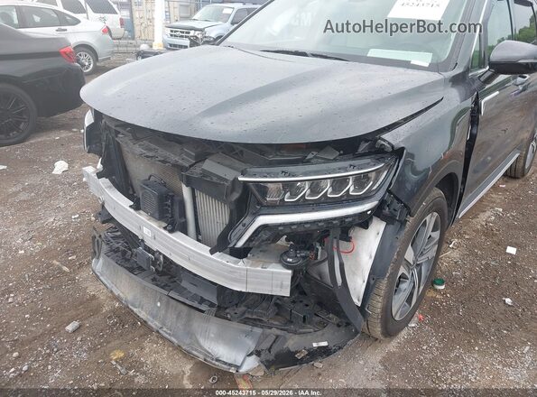 KNDRHDLG7P5220751 2023 KIA SORENTO HYBRID Gray წინა ხედი