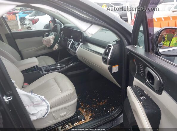 KNDRHDLG7P5220751 2023 KIA SORENTO HYBRID Gray წინა სალონის ხედი