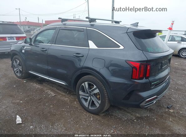KNDRHDLG7P5220751 2023 KIA SORENTO HYBRID Gray უკანა მარცხენა