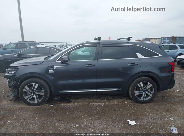 KNDRHDLG7P5220751 2023 KIA SORENTO HYBRID Gray სალონის 360-გრადუსიანი ხედი