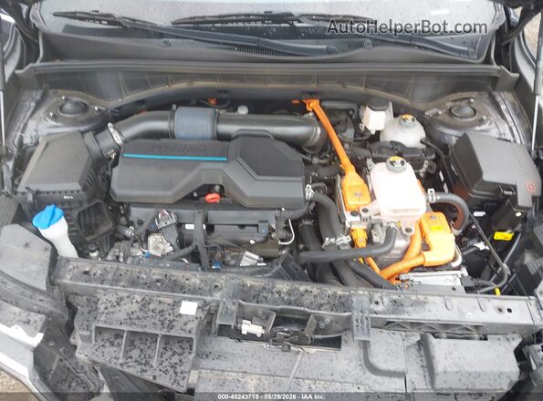 KNDRHDLG7P5220751 2023 KIA SORENTO HYBRID Gray უკანა ხედი