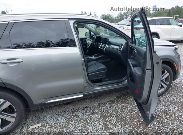 KNDRHDLG9P5162271 2023 KIA SORENTO HYBRID Gray Vista interior delantera