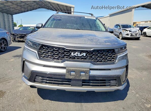 KNDRJDLH4N5116065 2022 KIA SORENTO Silver წინა ხედი