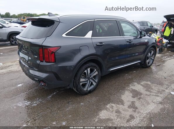 KNDRJDLH5N5118780 2022 KIA SORENTO PLUG-IN HYBRID Gray უკანა მარჯვენა