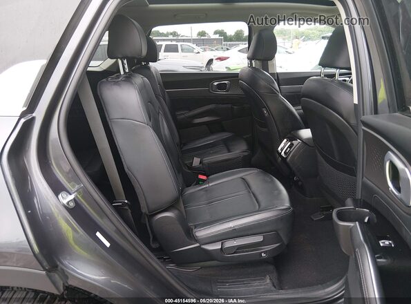 KNDRJDLH5N5118780 2022 KIA SORENTO PLUG-IN HYBRID Gray VIN კოდის სტიკერის ხედი