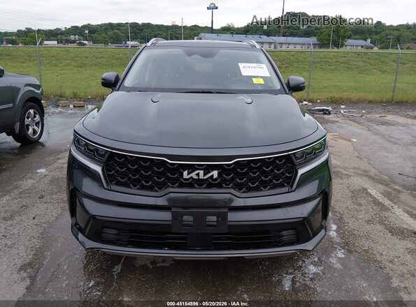 KNDRJDLH5N5118780 2022 KIA SORENTO PLUG-IN HYBRID Gray ხელსაწყოთა პანელის ხედი