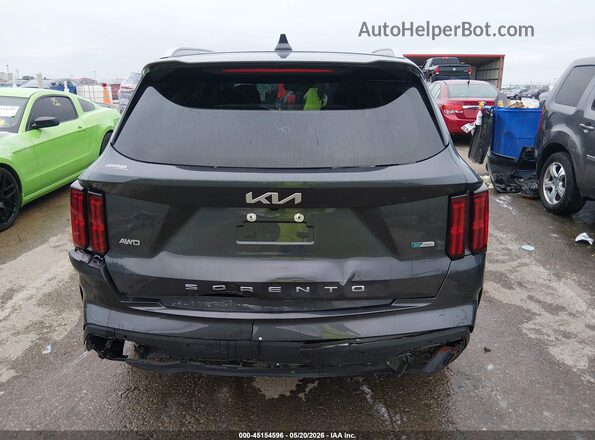 KNDRJDLH5N5118780 2022 KIA SORENTO PLUG-IN HYBRID Gray 
