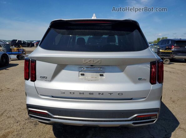 KNDRJDLH7N5116299 2022 KIA SORENTO Silver Вид ззаду