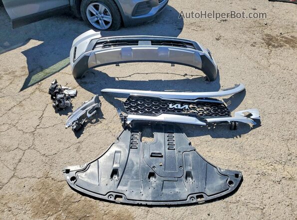KNDRJDLH7N5116299 2022 KIA SORENTO Silver Вид наклейки з VIN-кодом