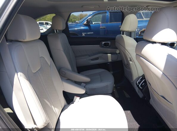 KNDRMDLG7P5140149 2023 KIA SORENTO HYBRID Silver Вид наклейки з VIN-кодом