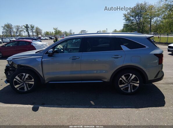 KNDRMDLG7P5140149 2023 KIA SORENTO HYBRID Silver Панорамний вид салону 360°