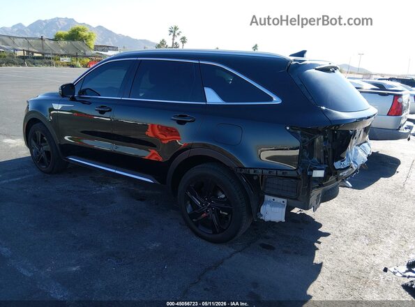 KNDRMDLH2P5185590 2023 KIA SORENTO PLUG-IN HYBRID Black უკანა მარცხენა