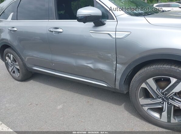 KNDRMDLH4N5101637 2022 KIA SORENTO PLUG-IN HYBRID Gray წინა ხედი