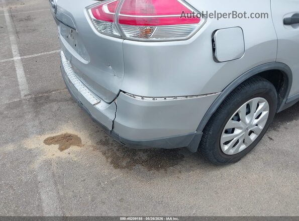 KNMAT2MT0GP652274 2016 NISSAN ROGUE Gray Դիմացի տեսք