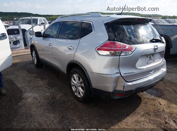 KNMAT2MT0GP733064 2016 NISSAN ROGUE Silver Tył lewy