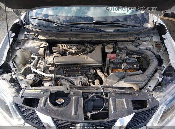 KNMAT2MT0GP733064 2016 NISSAN ROGUE Silver Widok z tyłu