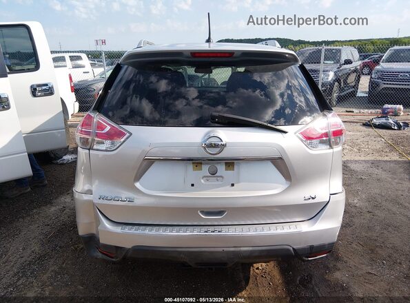 KNMAT2MT0GP733064 2016 NISSAN ROGUE Silver 