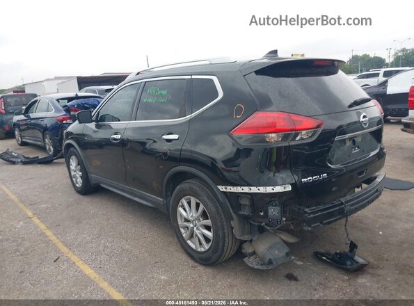 KNMAT2MT0HP606784 2017 NISSAN ROGUE Черный Задняя левая четверть