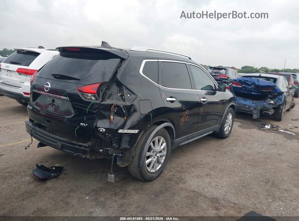 KNMAT2MT0HP606784 2017 NISSAN ROGUE Черный Задняя правая четверть