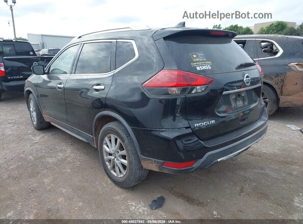 KNMAT2MT0KP500102 2019 NISSAN ROGUE Черный Задняя левая четверть