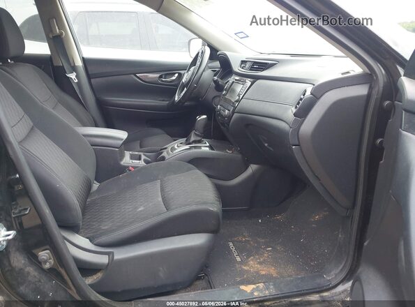 KNMAT2MT0KP500102 2019 NISSAN ROGUE Черный Вид салона спереди