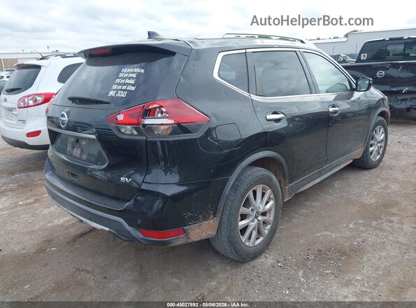 KNMAT2MT0KP500102 2019 NISSAN ROGUE Черный Задняя правая четверть