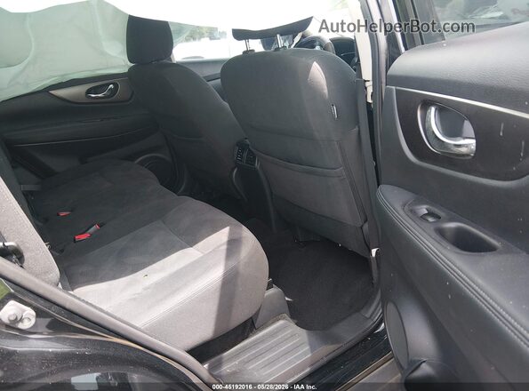 KNMAT2MT1GP684750 2016 NISSAN ROGUE Black VIN კოდის სტიკერის ხედი