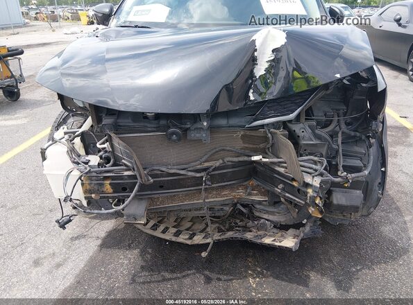 KNMAT2MT1GP684750 2016 NISSAN ROGUE Black წინა ხედი