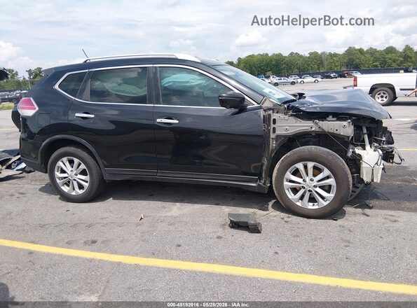 KNMAT2MT1GP684750 2016 NISSAN ROGUE Black უკანა სალონის ხედი