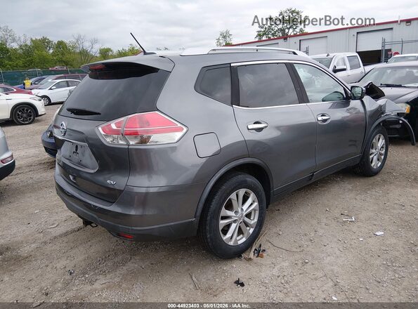 KNMAT2MT1GP711462 2016 NISSAN ROGUE Gray Trasero derecho