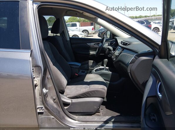 KNMAT2MT1GP713910 2016 NISSAN ROGUE Gray Vista interior delantera