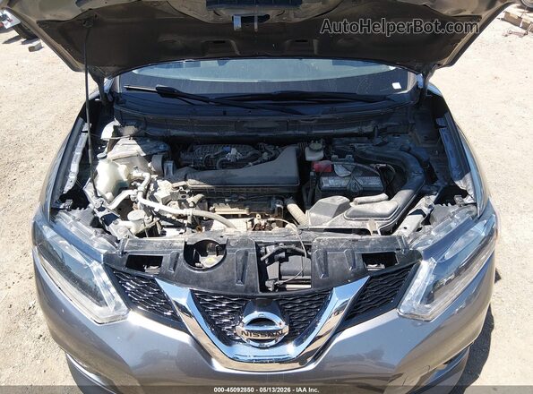 KNMAT2MT1GP713910 2016 NISSAN ROGUE Gray Vista trasera
