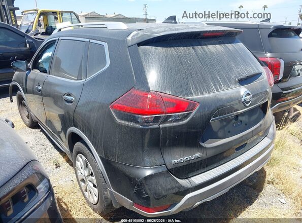 KNMAT2MT1HP577859 2017 NISSAN ROGUE Black უკანა მარცხენა