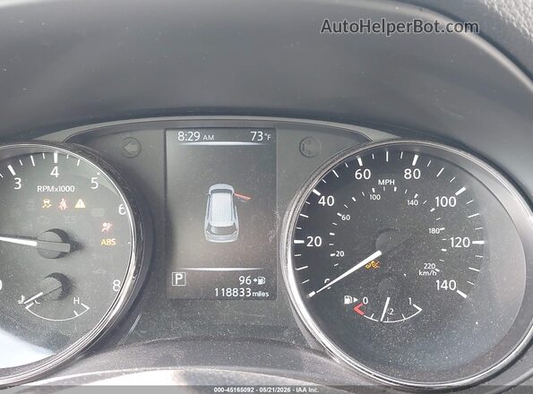 KNMAT2MT1HP577859 2017 NISSAN ROGUE Black უკანა სავარძლების ხედი